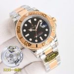 Clean Factory Rolex Yacht-Master 126621 40mm 3235 Movement Black/Brown Face Watch